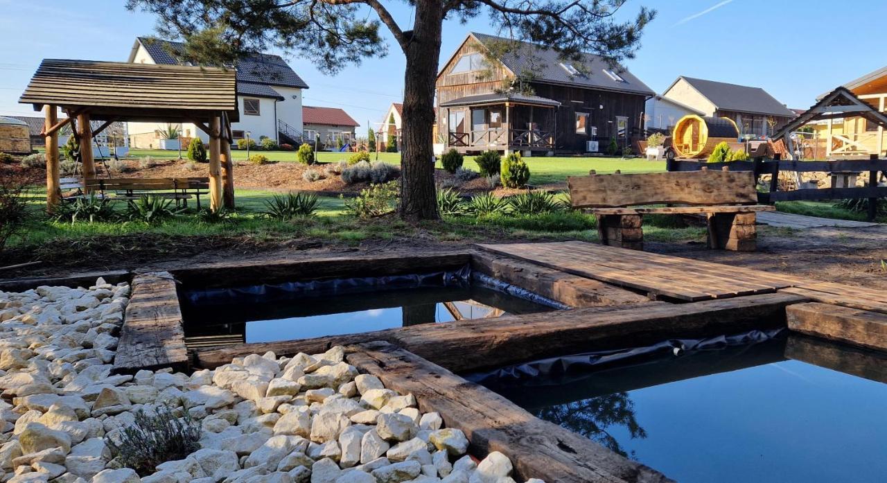 Vip Village Las Woda Rower - Podgrzewany Basen, Balia, Sauna Miedzierza Exterior foto