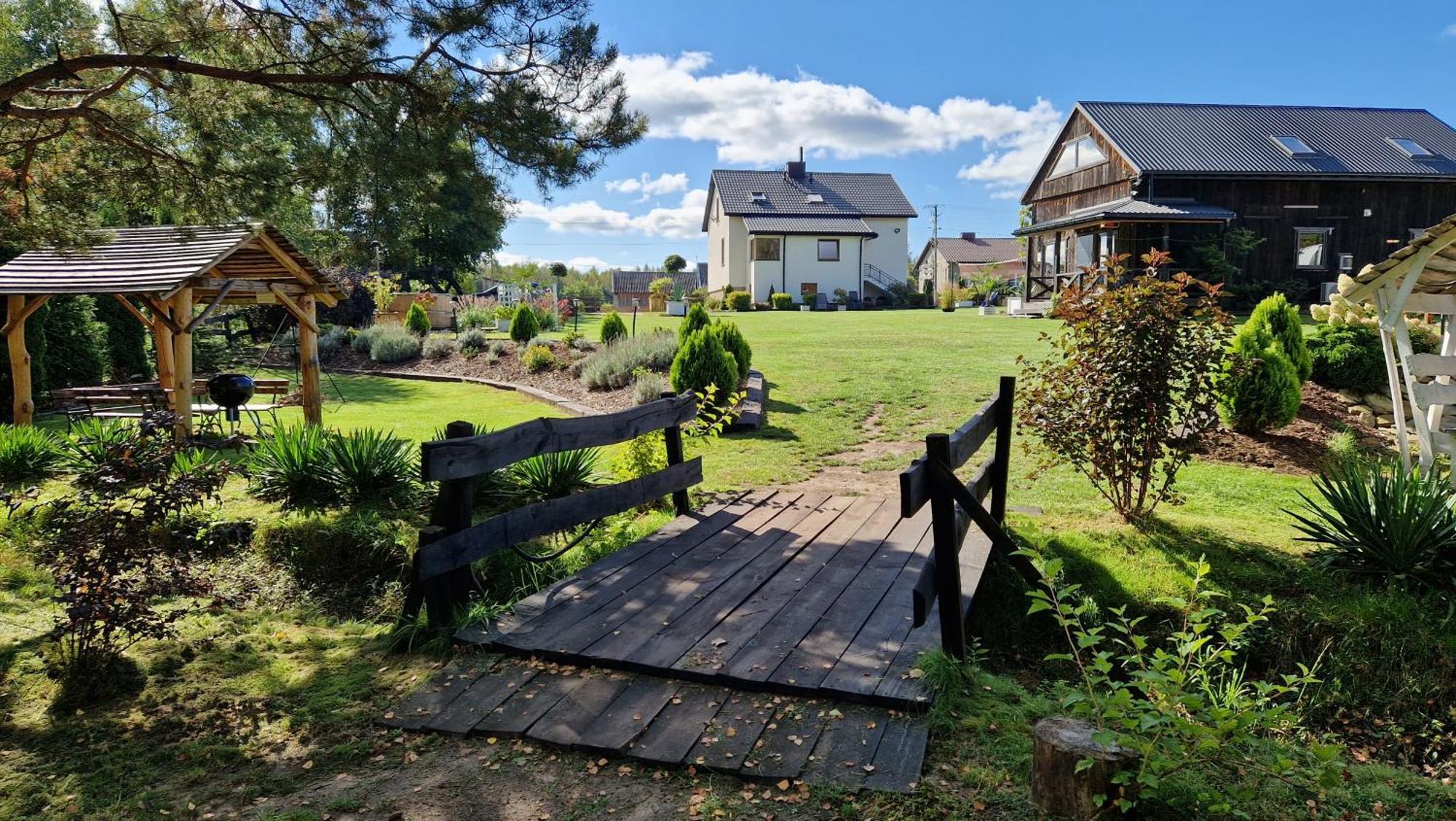 Vip Village Las Woda Rower - Podgrzewany Basen, Balia, Sauna Miedzierza Exterior foto