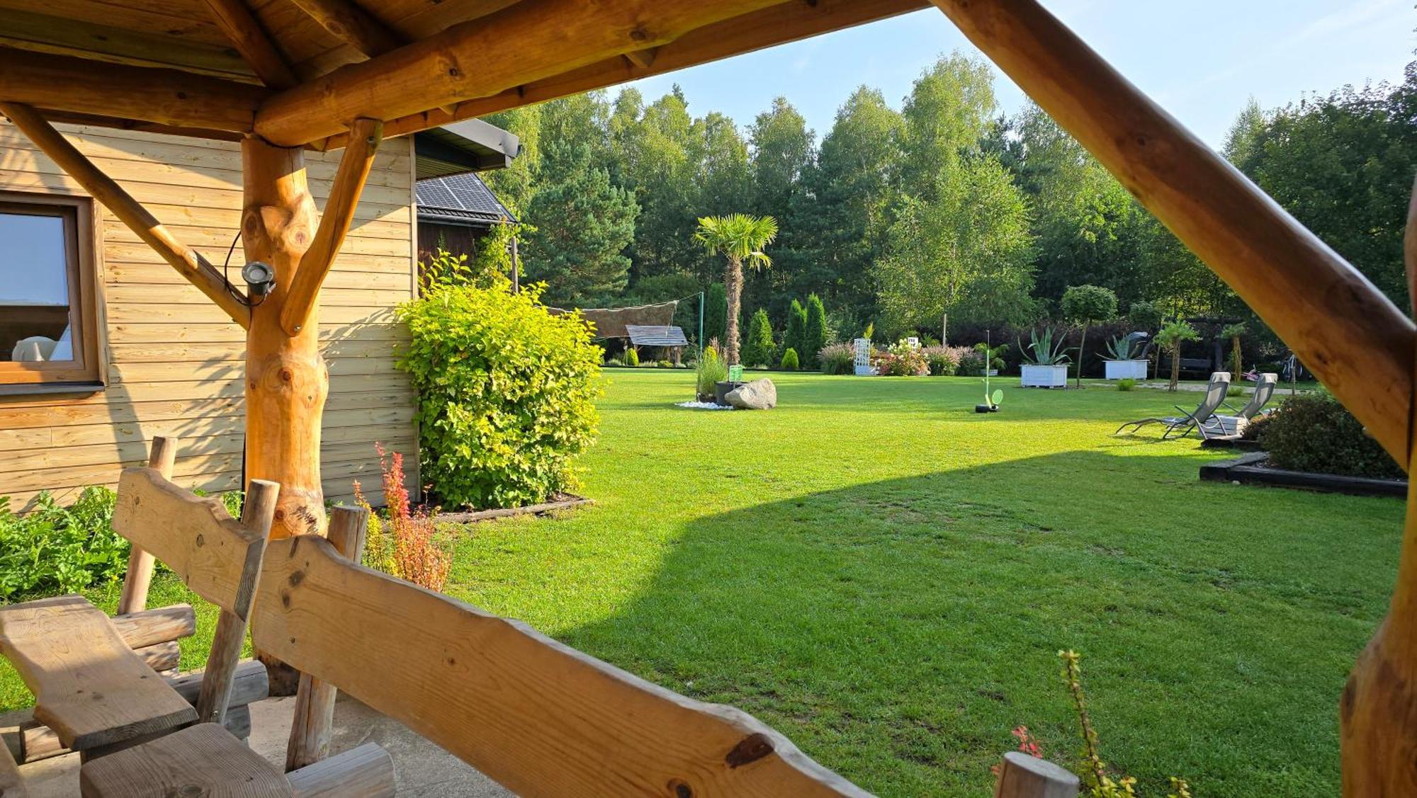 Vip Village Las Woda Rower - Podgrzewany Basen, Balia, Sauna Miedzierza Exterior foto